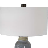 Vicente Slate Blue Table Lamp - Ornate Home