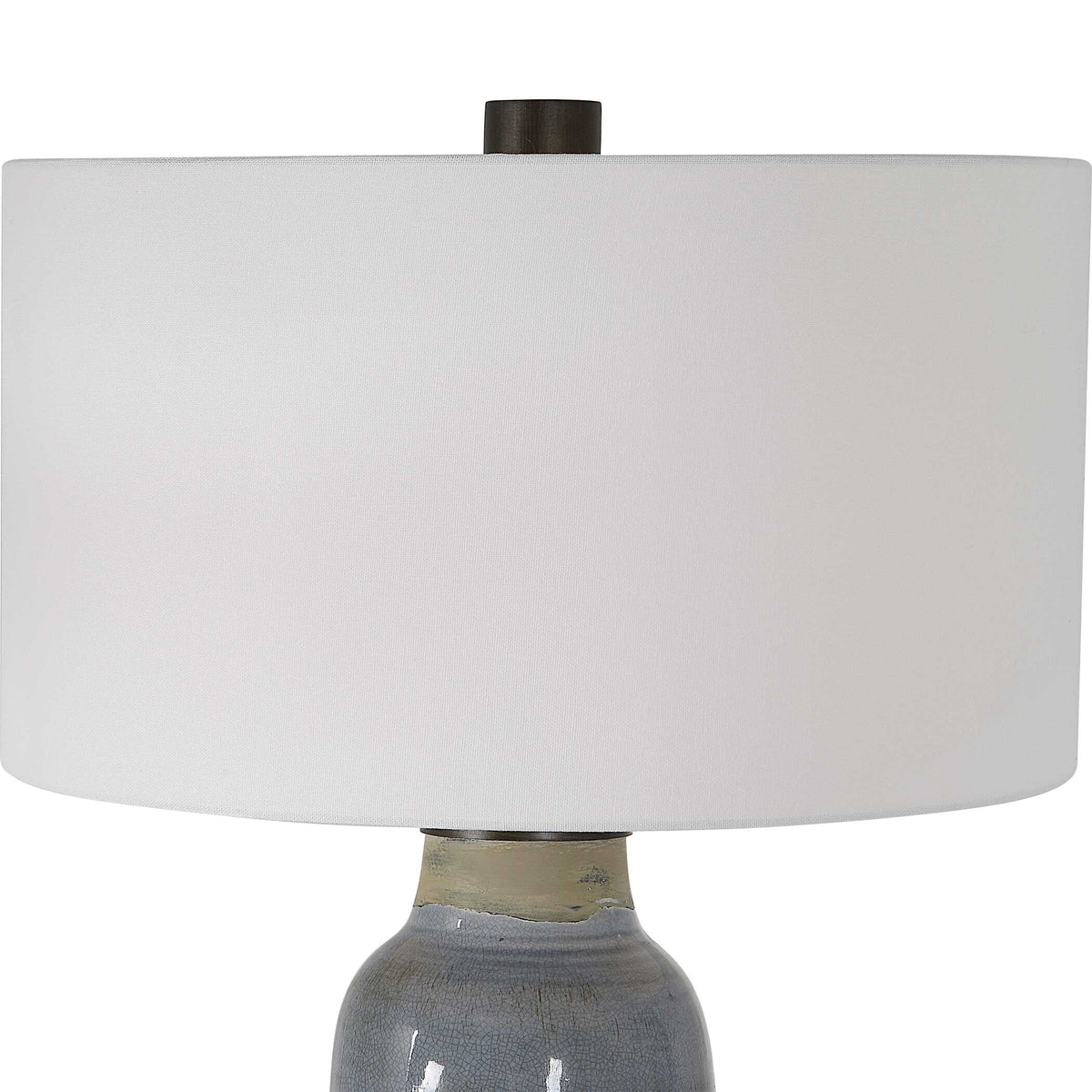 Vicente Slate Blue Table Lamp - Ornate Home
