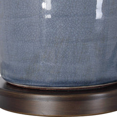 Vicente Slate Blue Table Lamp - Ornate Home