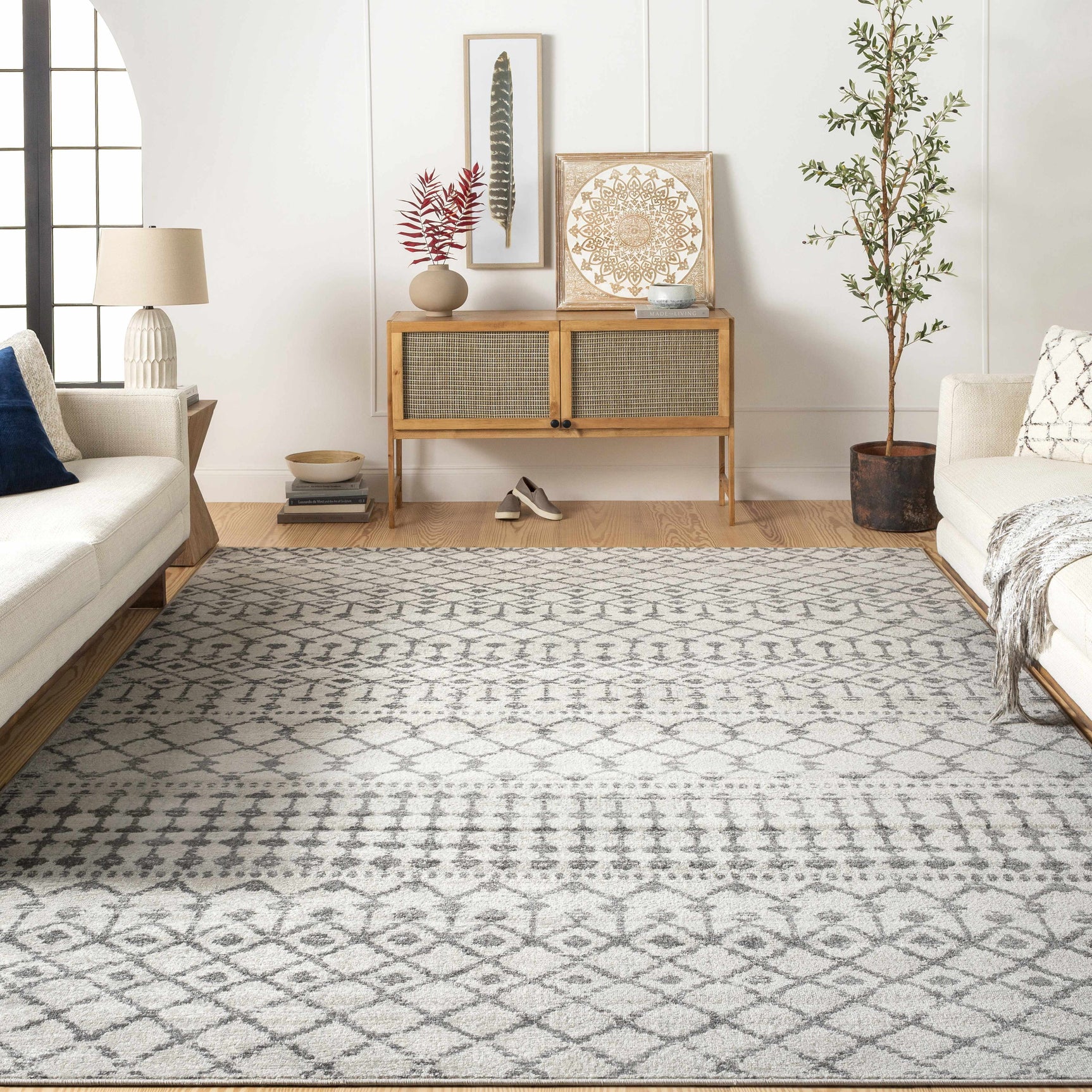 Vicksburg All Over Pattern Rug - Ornate Home