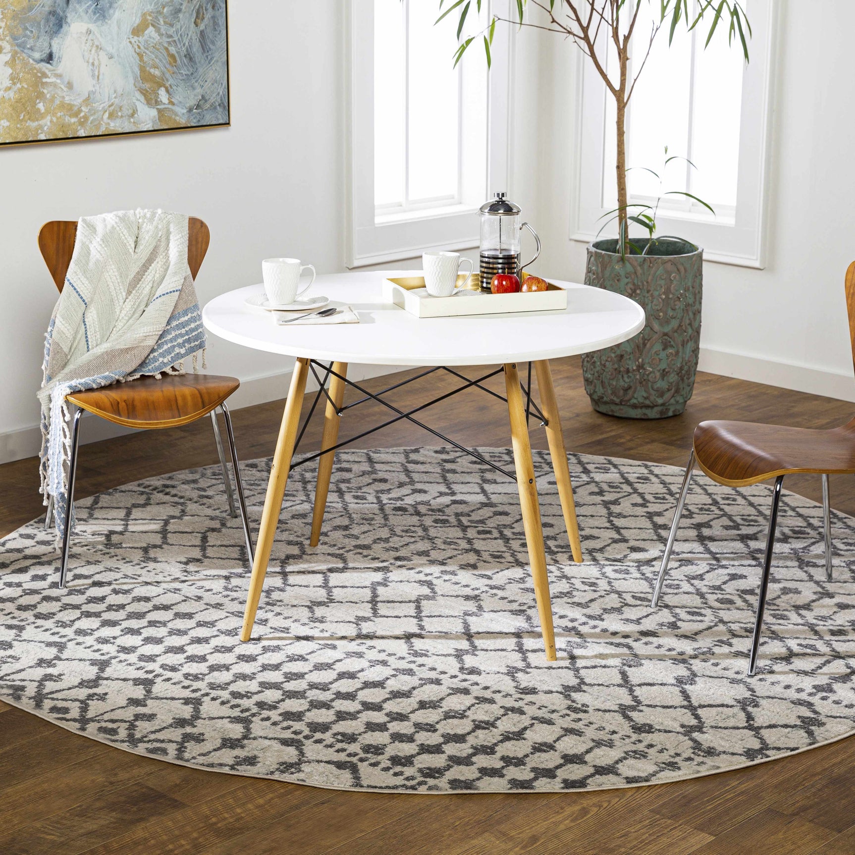 Vicksburg All Over Pattern Rug - Ornate Home