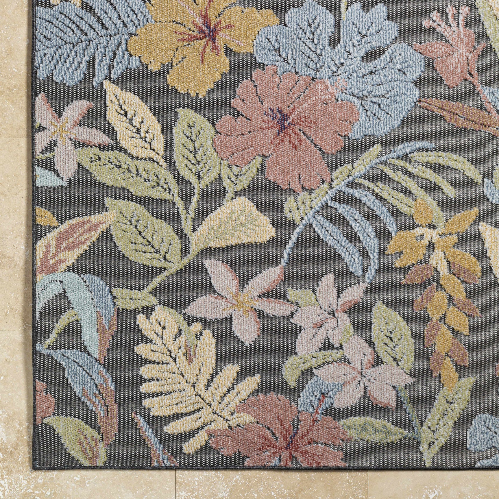 Vicky Floral Outdoor Area Rug - Ornate Home