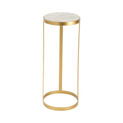 Victoria Gold/White Drink Table - Ornate Home