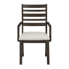 Victoria Gray 6pc Dining Set - Ornate Home