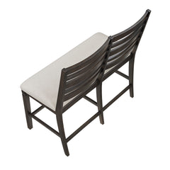 Victoria Gray 6pc Dining Set - Ornate Home