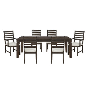 Victoria Gray 7pc Dining Set - Ornate Home