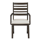Victoria Gray 7pc Dining Set - Ornate Home