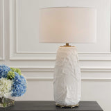 Vida White Table Lamp - Ornate Home