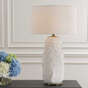 Vida White Table Lamp - Ornate Home