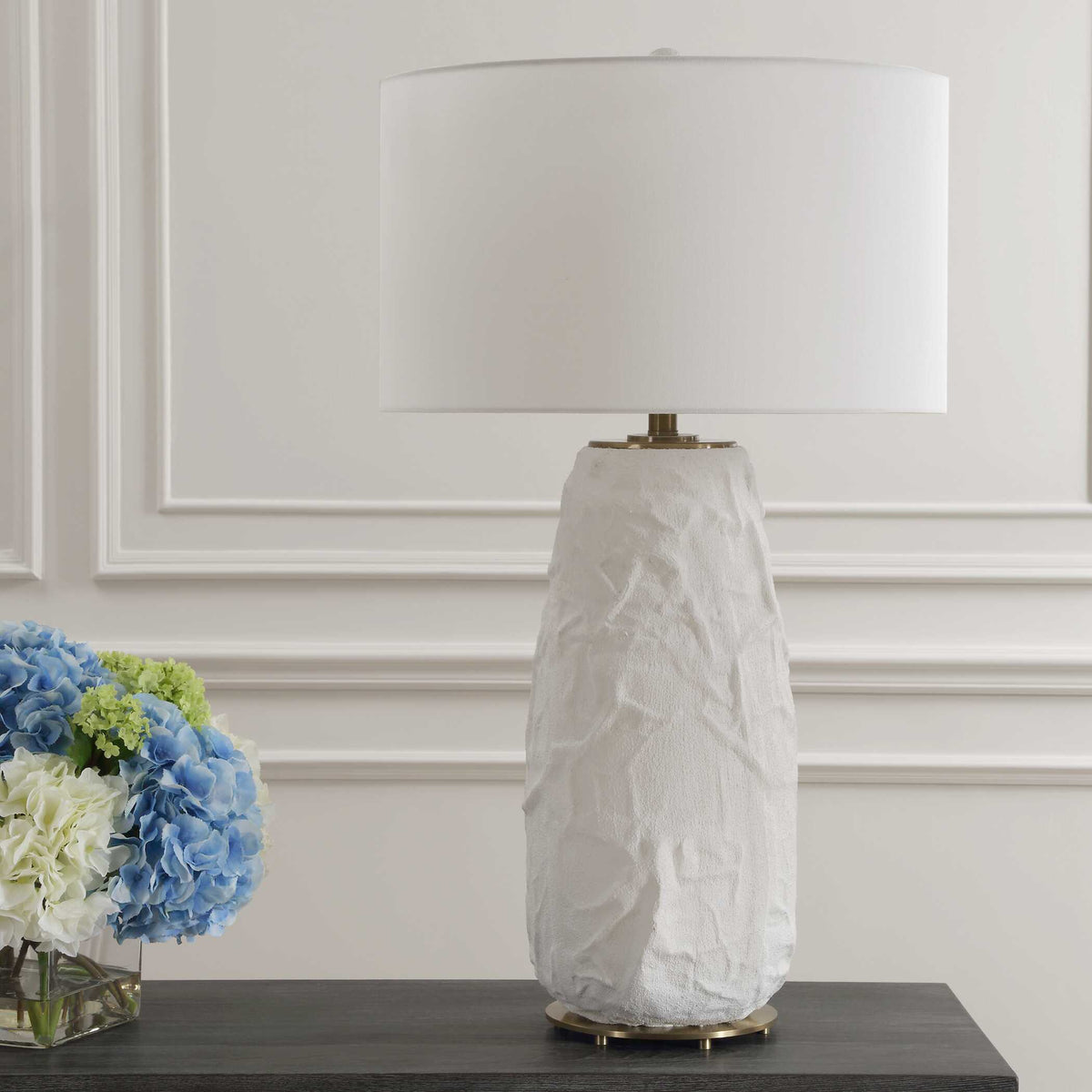Vida White Table Lamp - Ornate Home