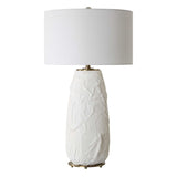 Vida White Table Lamp - Ornate Home
