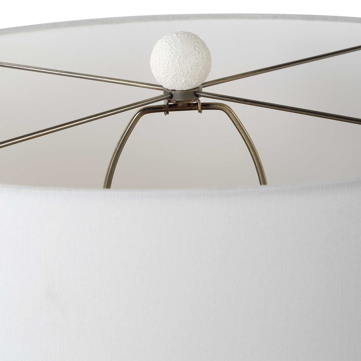 Vida White Table Lamp - Ornate Home