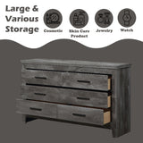 Vidalia Rustic Gray Oak Dresser - Ornate Home