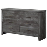Vidalia Rustic Gray Oak Dresser - Ornate Home
