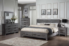 Vidalia Rustic Gray Oak Mirror - Ornate Home