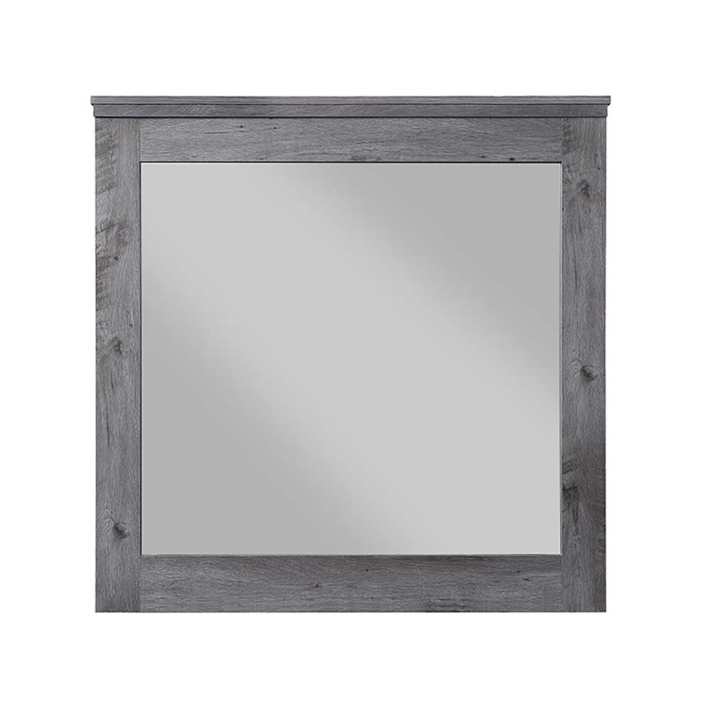 Vidalia Rustic Gray Oak Mirror - Ornate Home