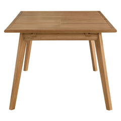 Vienna Natural Outdoor Patio Teak Wood Extendable Dining Table - Ornate Home