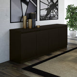 Viennese Sideboard in Black Matte - Ornate Home