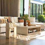 Viera Natural Warm Wash Coffee Table - Ornate Home