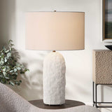 Vieste White Table Lamp - Ornate Home