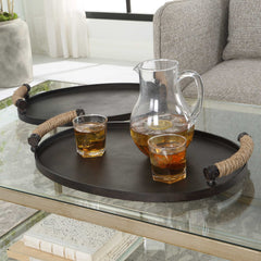 Viggo Bronze Trays (Set of 2) - Ornate Home