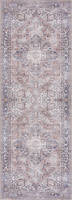 Viho Vintage Flat Pile Washable Rug - Clearance - Ornate Home