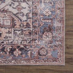 Viho Vintage Flat Pile Washable Rug - Clearance - Ornate Home