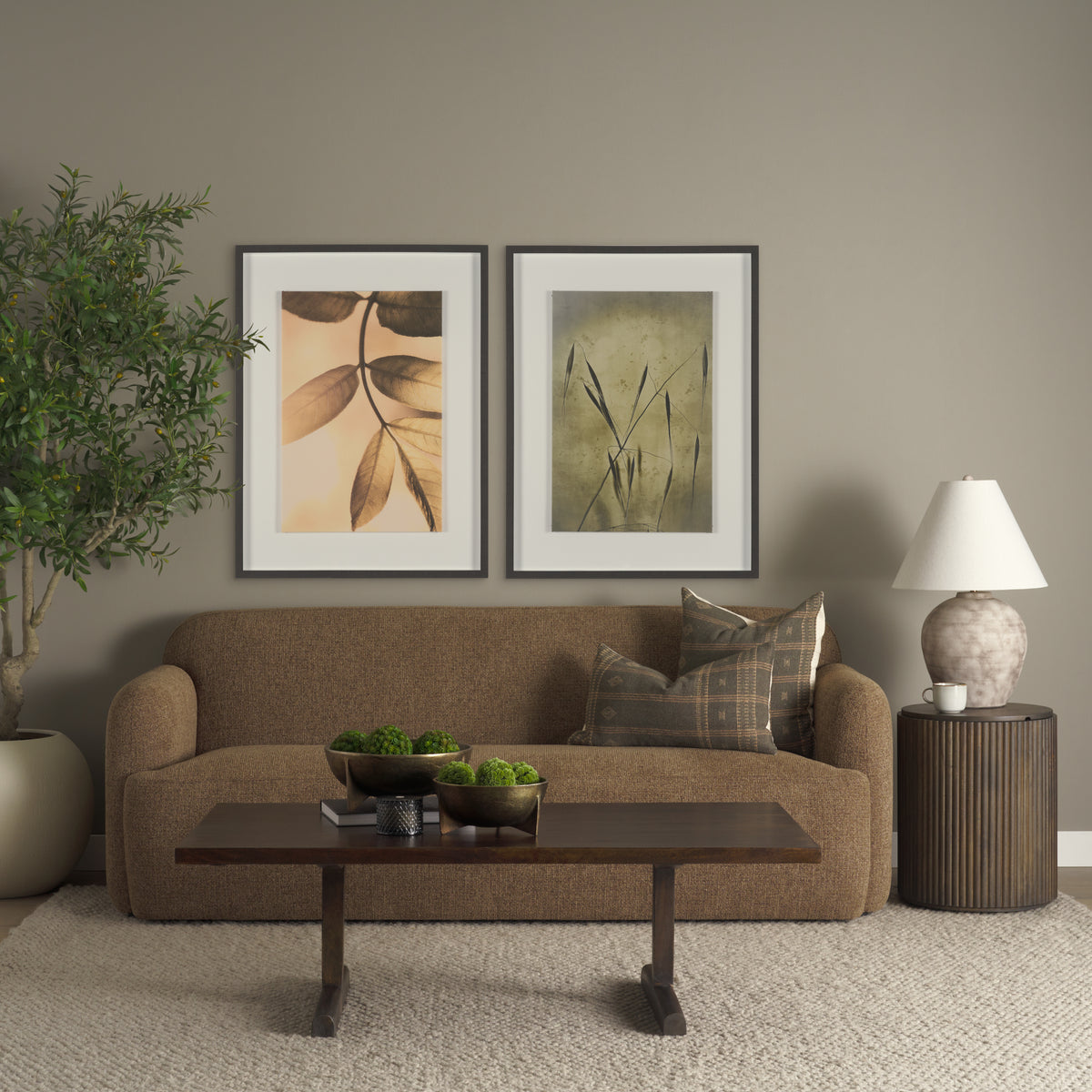 Viktor Dark Brown Solid Wood Coffee Table - Ornate Home