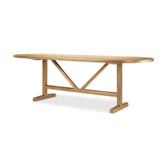 Viktor Light Brown Dining Table - Ornate Home