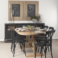Viktor Light Brown Dining Table - Ornate Home