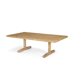 Viktor Light Brown Solid Wood Coffee Table - Ornate Home