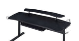Vildre Black Gaming Desk w/LED & USB Port - Ornate Home