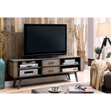 Vilhelm Gray 72" TV Console - Ornate Home