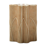 Villa Cherie Caramel Chairside Table - Ornate Home