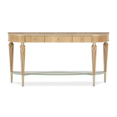 Villa Cherie Caramel Console Table - Ornate Home
