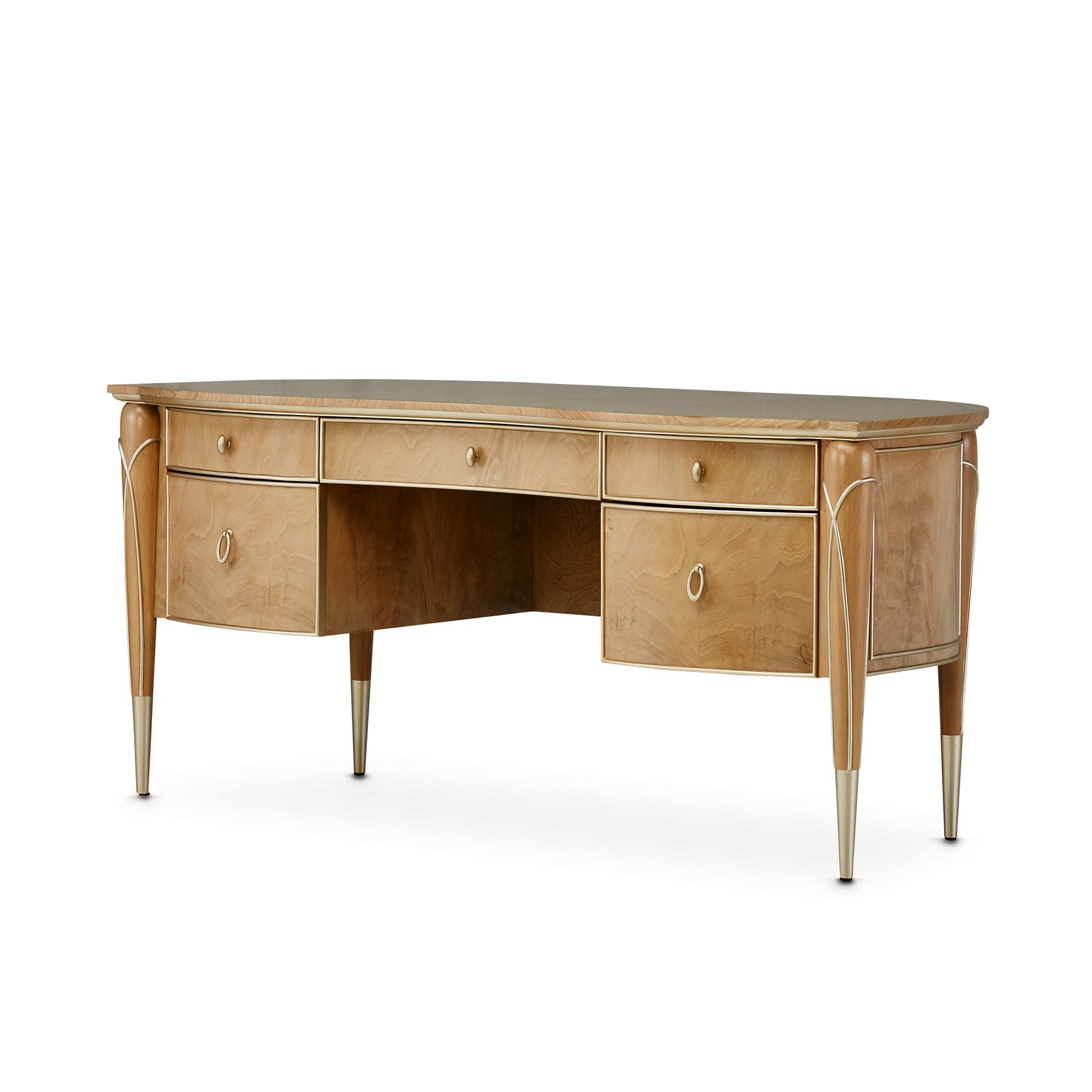 Villa Cherie Caramel Desk - Ornate Home