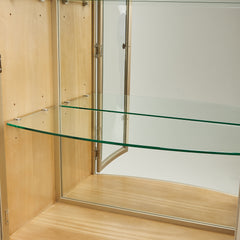 Villa Cherie Caramel Display Cabinet - Ornate Home