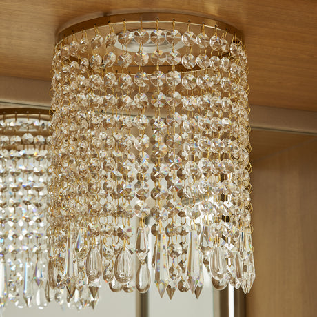 Villa Cherie Caramel Display Cabinet - Ornate Home