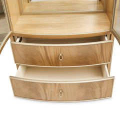 Villa Cherie Caramel Display Cabinet - Ornate Home