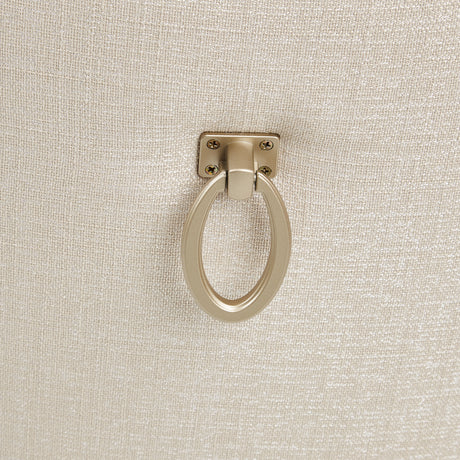 Villa Cherie Caramel/Frosted Linen Dining Arm Chair - Ornate Home