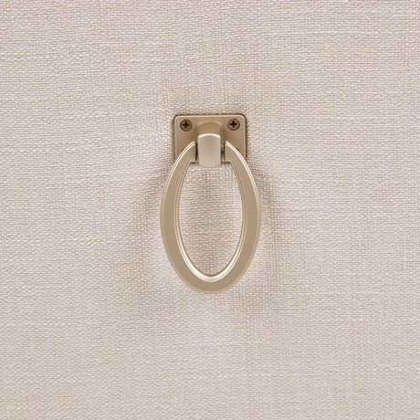 Villa Cherie Caramel/Frosted Linen Dining Side Chair - Ornate Home