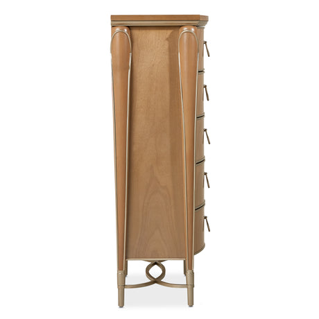 Villa Cherie Caramel Highboy Chest - Ornate Home