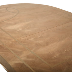 Villa Cherie Caramel Oval Dining Table - Ornate Home