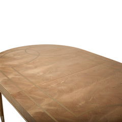 Villa Cherie Caramel Oval Dining Table - Ornate Home