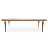 Villa Cherie Caramel Oval Dining Table - Ornate Home