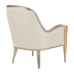 Villa Cherie Caramel/Pearl Accent Chair - Ornate Home