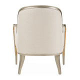 Villa Cherie Caramel/Pearl Accent Chair - Ornate Home