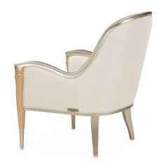 Villa Cherie Caramel/Pearl Accent Chair - Ornate Home