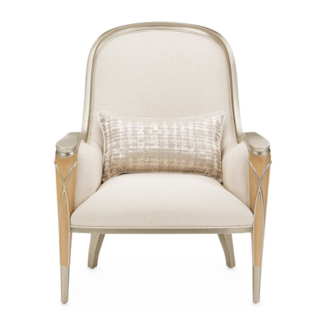 Villa Cherie Caramel/Pearl Accent Chair - Ornate Home