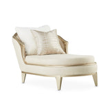 Villa Cherie Caramel/Pearl Chaise - Ornate Home